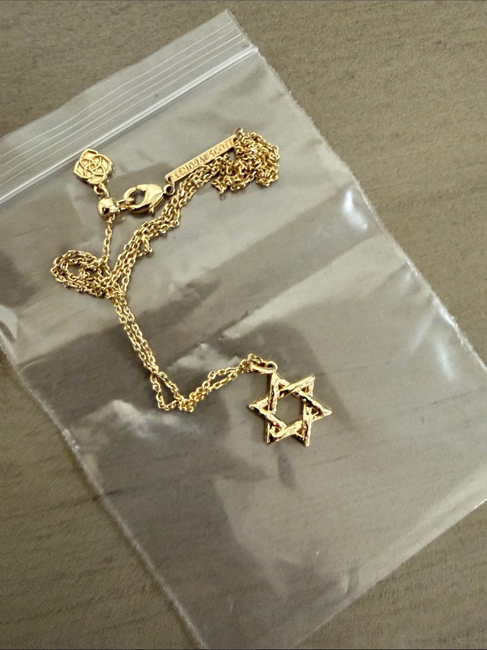 Kendra Scott Jewish Star of David Necklace